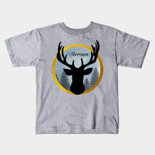 Terrasen sticker doe in the forest Kids T-Shirt